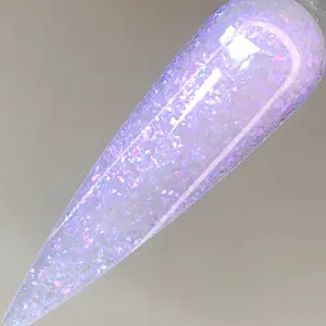 Violet Sparkles, Acrylic Powder, Dip Powder, 1oz