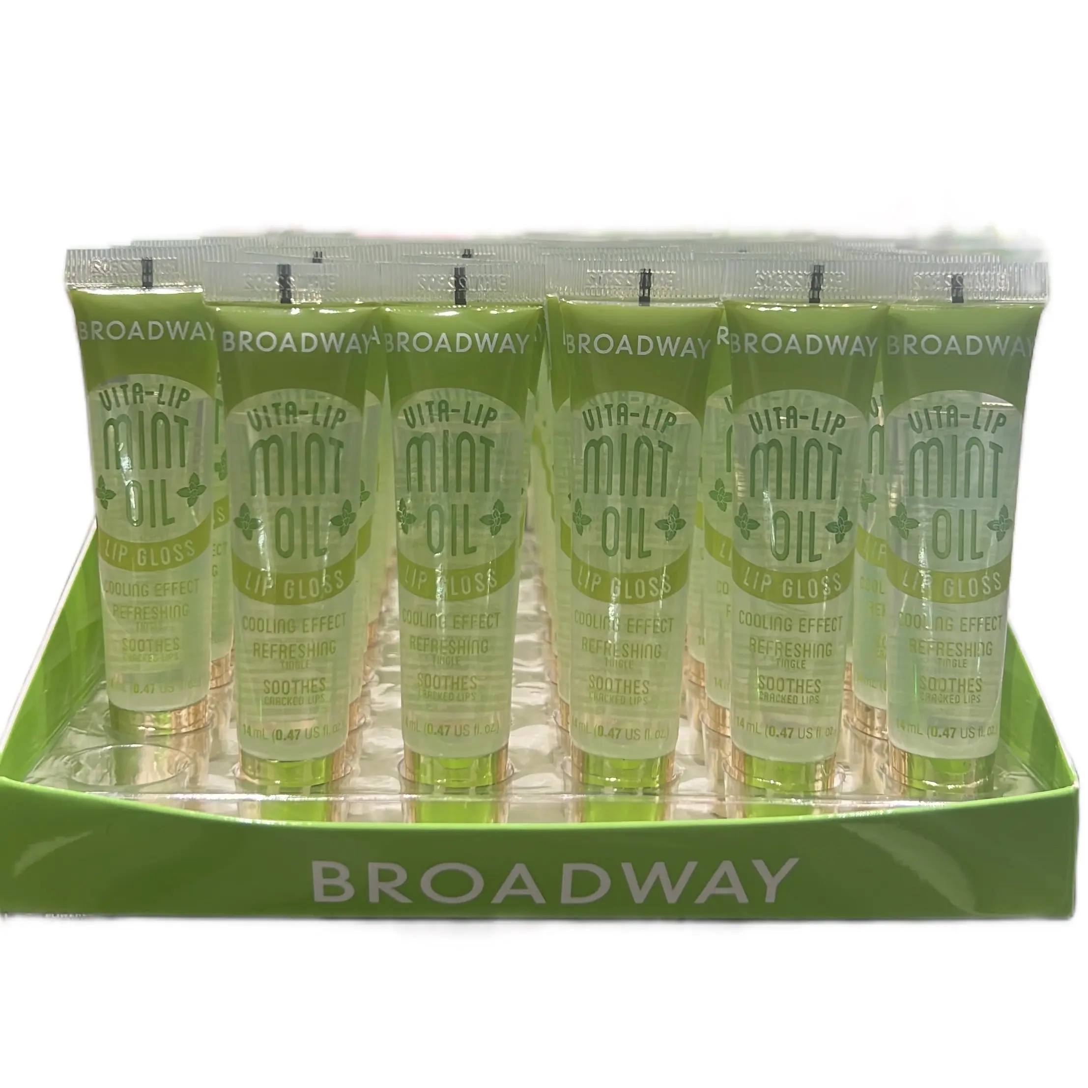 Broadway Vita lip meant oil lipgloss cooling effect refreshing tingle smooth cracked lips
