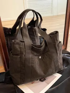 Personalized shoulder crossbody bag, Cross body bags, chocolate multiple side pockets design, metal buckle embellishment large capacity handbag, casual fashion trend versatile multi-color optional, suitable for daily commuting, shopping, etc.