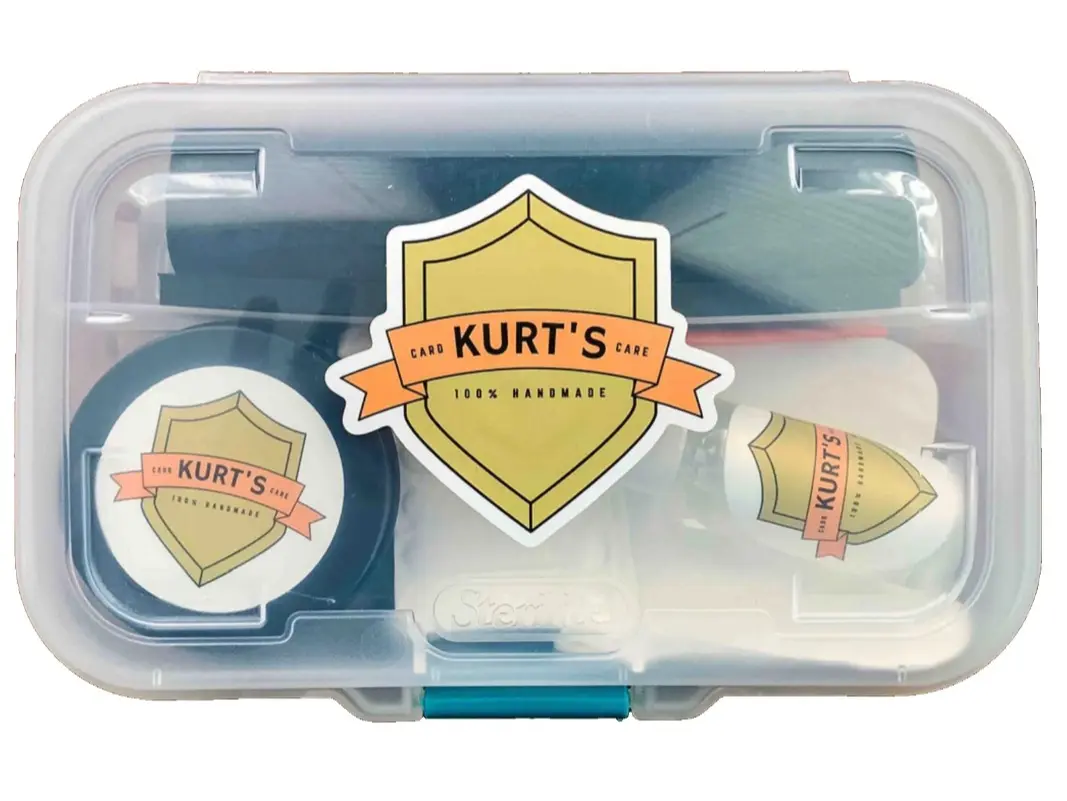 Kurt’s Card Care Kit - Cleaning Polishing Kit for Trading Cards - PSA Grade Prep