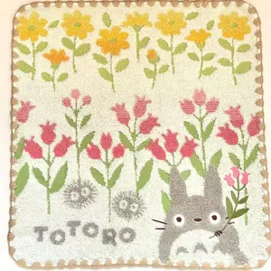 Beautiful Soft Cotton Embroidered Cats Hand Facial Towel for Bathroom Home Decor Decorative