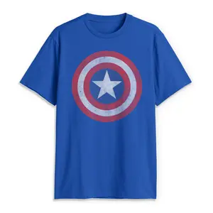 Men's Marvel Captain America Classic Shield T-Shirt