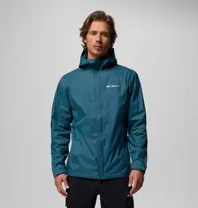 Men’s Lightweight Waterproof Rain Jacket with Hood – Breathable & Packable