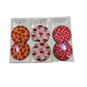 Retro Car Coasters, Gifts for New Car Drivers, Car Accessories Décor