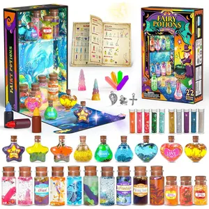 Fairy Magic Potion Kit for Girls 22 Potions Mix Making Art Craft Kit Gifts Toys for Kids 6+ Years for Christmas Halloween Birthday