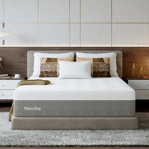 Gel Memory Foam Mattress for Cool Night &  Fiberglass-Free，Full/Queen/KIng Size ,6/8/10/12/14 Inch Medium Firm  in Box for Cool Sleep and Pressure Relief&Perfect Balance of Softness.Holiday Haul