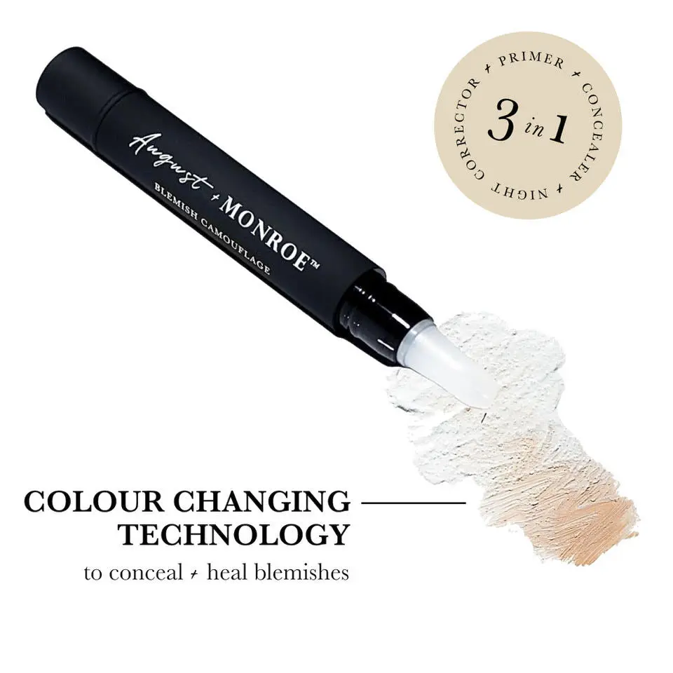 BLEMISH CAMOUFLAGE | 3-IN-1 | Pimple Concealer,  Primer & Acne Spot Treatment