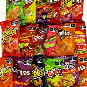 8 - Mexican Chip Sharing Pack - Large Bags Snack Crunchy