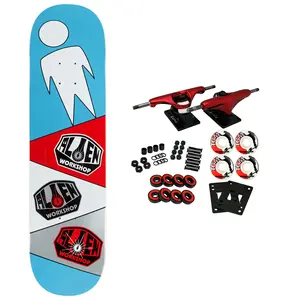 Alien Workshop Skateboard Complete OG Logo Repeater Blue 8.125" x 31.75"