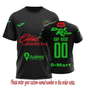 LIGA MX FC Juarez Shirt 3D Personalized 25-26 Away Design