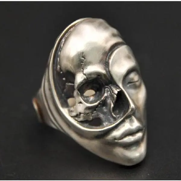 Anime-Inspired Funny Valentine Love Train Impression Fashion Costume Jewelry Ring