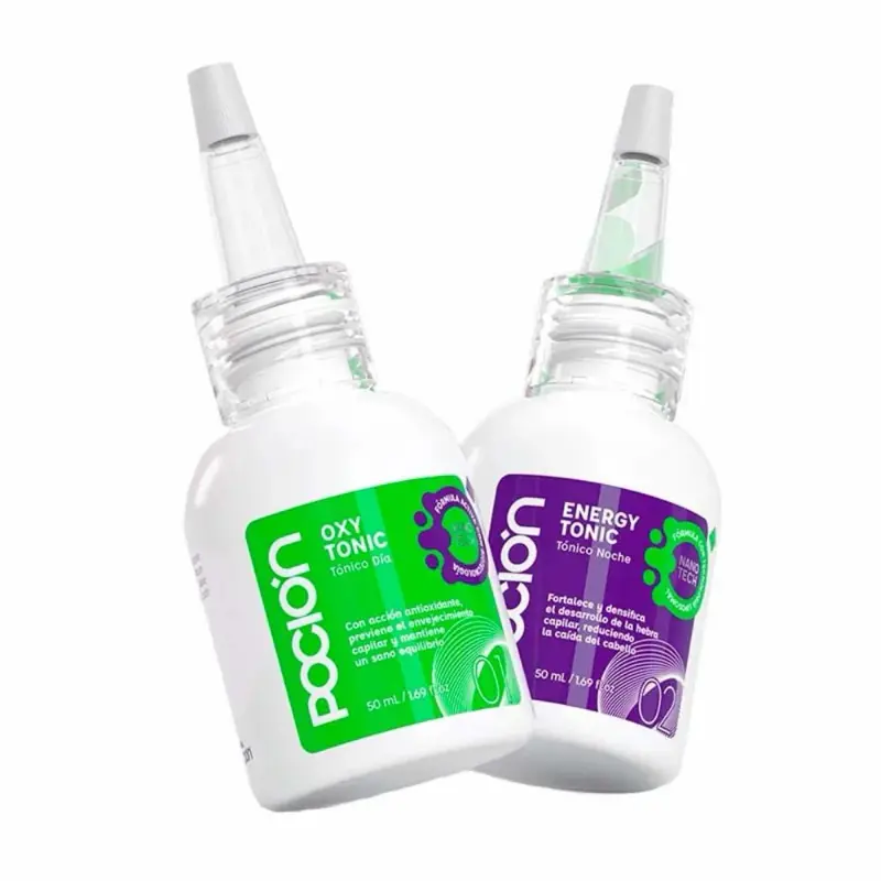 La poción duotonic - Normal Hair Growth & Anti-Hair Loss Haircare Kit, 2-Piece Day & Night Leave-in Scalp Treatment Tonic for Daily Use, Anti-Hair Loss Scalp Care