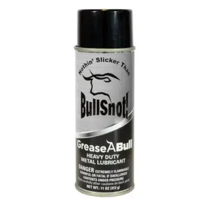 BullSnot GreaseABull – 11 oz Heavy-Duty Spray Grease | Water-Resistant & Heat-Tolerant