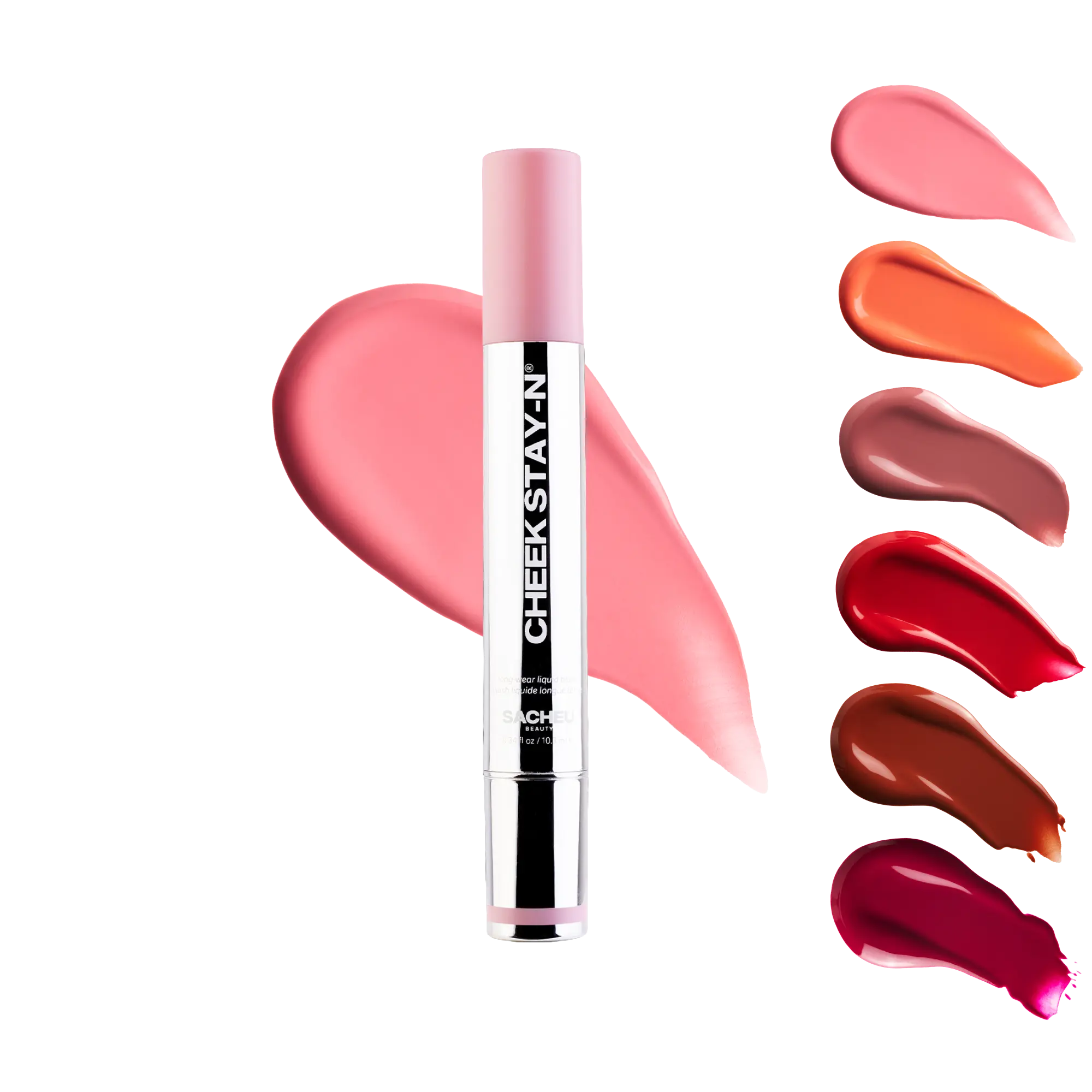 sacheu Cheek STAY-N - All-day Liquid Blush - Long-lasting, buildable, ultra-blendable blush