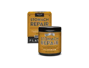 Barlean's Stomach Repair Gut Health Powder Supplement, Fiber and Digestive Support Supplements Blend for Detox and Cleanse Healthcare Natural