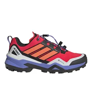 adidas Womens Terrex Skychaser Gore-Tex Hiking Hiking Sneakers Shoes - Red
