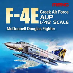 Meng Ls-021 1:48 Mcdonnell Douglas F-4e Aup Phantom Ii Model Kit, Military Assembly Toy, Plastic Airplane Model, Collectible Scale Model aircraft military model