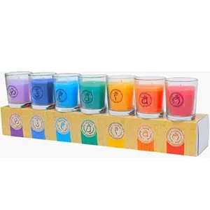 Votive Candles Scent Pack of Aromatherapy Candle Set Eucalyptus Candle Lavender Candle Rose Candle Jasmine Candle Cedar Candle, Lotus and Ylang Ylang Home Scent