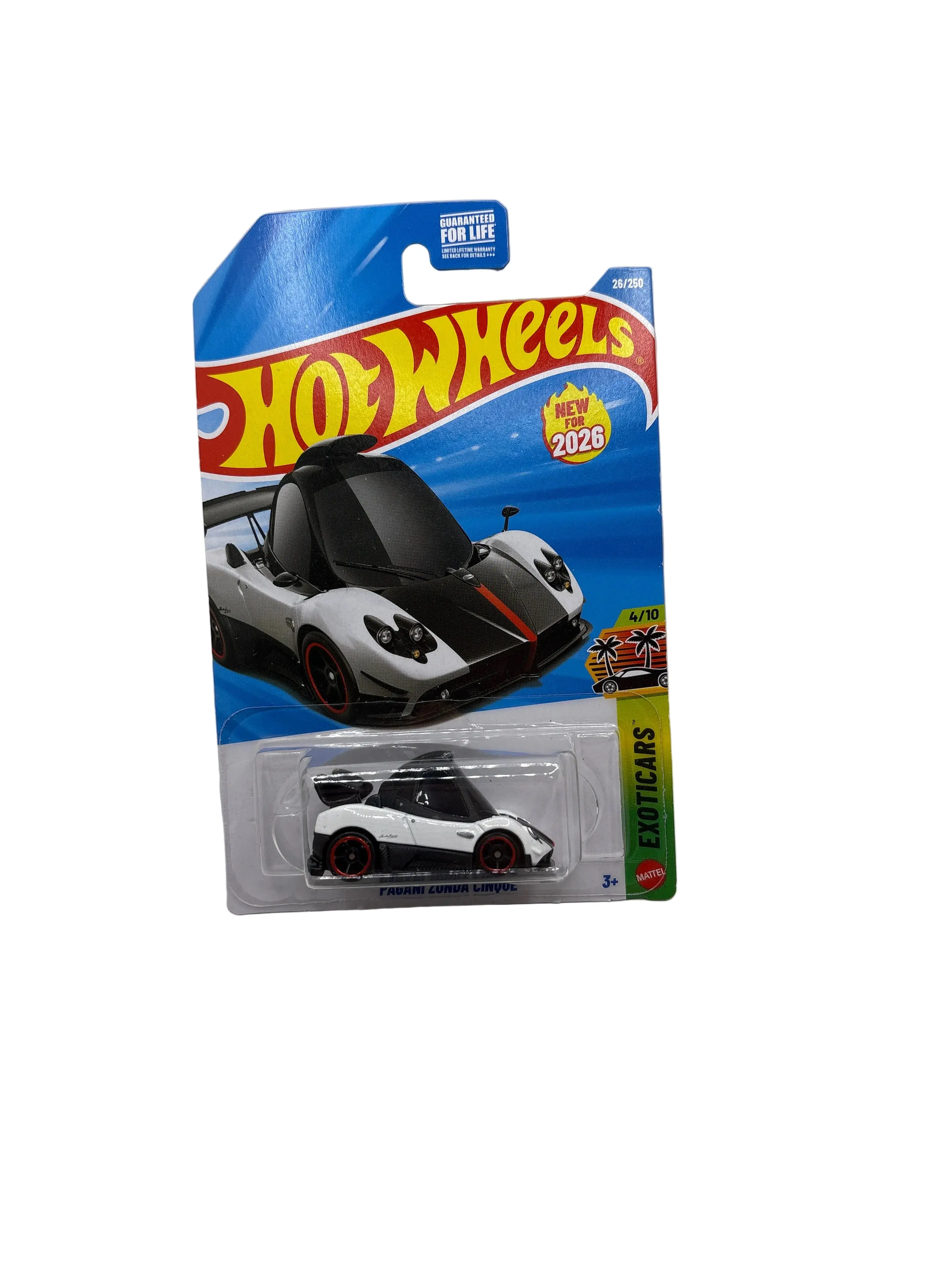 Hot Wheels Pagani Zonda Cinque Diecast white
