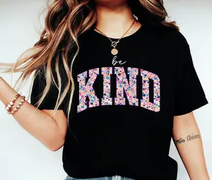 Be Kind Shirt, Teacher Kindness T-Shirt, Inspirational Shirt, Christian Aesthetic T-Shirt, Elementary Teacher Appreciation Gift