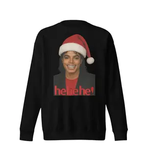 MICHAEL JACKSON CHRISTMAS TEE | Gift for Men | Gift for Women | Crew Neck T-shirt | Sweatshirt | Trending Shirt