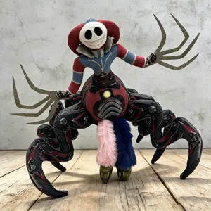 Poppy Playtime Character Plush Bundle – The Prototype, Lily, Lovebraids & Giblet, Ultra-Soft Horror Game Stuffed Dolls, Complete Fan Collection Gift for Birthdays & Holidays