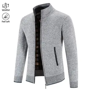 Men's Autumn Winter Knitwear Turtleneck Thickened Sweater Casual Fashion Versatile Coat Men's Top