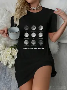 Moon Phases - Moon Cycle - Lunar Cycle - Lunar Eclipse Dress