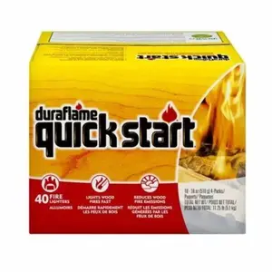Duraflame Cowboy 206547 Quick Firelighter - Case of 175 - Pack of 10