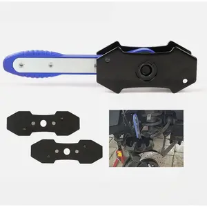 Universal Brake Caliper Piston Spreader Ratchet Pad Install Tool