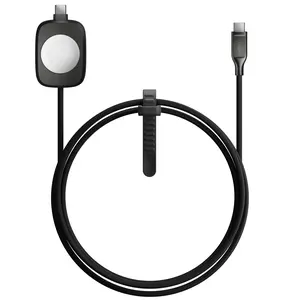 Nomad Universal Cable for Apple Watch | 100W USB-C, Made with Kevlar, Charges Apple Watch + AirPods + USB-C Devices, 1.5m