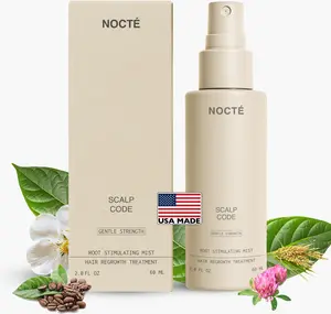 Nocté Scalp Code Advanced 2% Minoxidil Hair Regrowth Treatment for Men & Women with Botanical Complex Vegan-Friendly Haircare