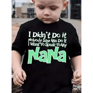 I Did Not Commit The Action No One Witnessed It I Wish to Talk to My Grandmother Cotton T-shirt