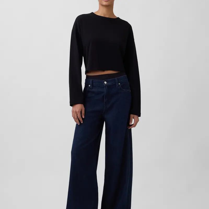 Gap Women's Mid Rise UltraSoft Baggy Jeans