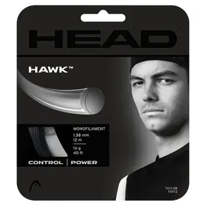 Hawk 16G Tennis String Black