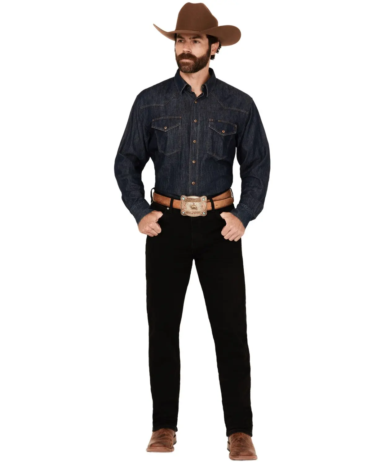 Wrangler Men's Retro Blackwell Slim Straight Stretch Denim Jeans - 112358240