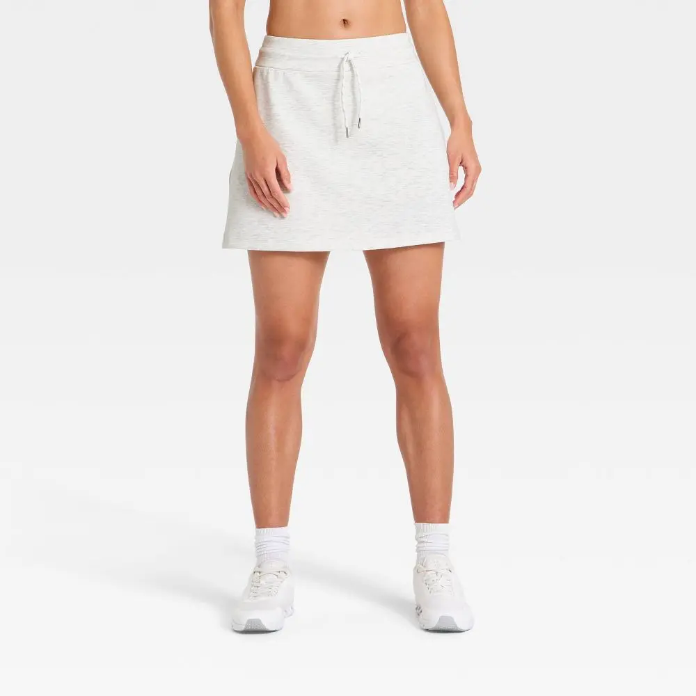 Women's Airy Sleek Skort - All In Motion Heather Gray M