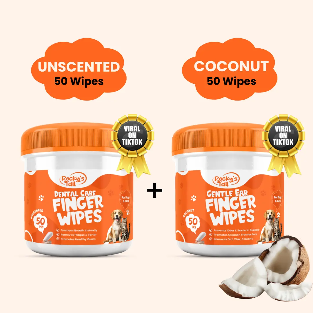 2 Pack - Dental (Unscented) + Ear (Coconut)