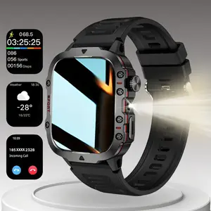Smart Watch with LED Light, Wireless Calling/browsing, Multiple APP Notifications, Sports Modes, Fitness Tracking, Compatible with iPhone/android
