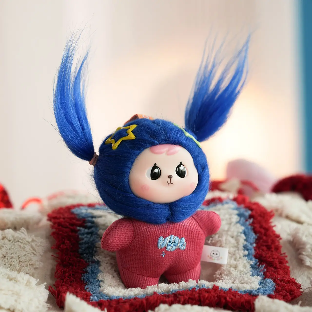 Bao-ao-Tony Magic Hair Salon DIY Blind Box Plush Series – Limited Edition Collectible Plush Dolls | Hair Transformation Mystery Box | Aesthetic Desk Display Toy