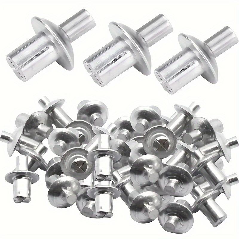Springtok 100pcs Aluminum Alloy Push-In Rivets - Premium Polished ...