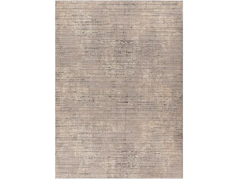 Livabliss Alder ALD2309-7710 Durable Machine-Woven Recycled 100% Polyester Rectangular Casual Rug, 7 ft. 7 in. w x 10 ft. l Natural Tones Beige-Brown-Gray Home Decor Rugs, Living Room Mat Indoor Area Piece