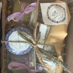 Handmade Organic Anxiety Relief Spa Set - Body Care & Comfort for Relaxation and Stress Relief