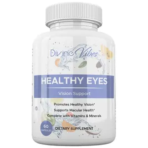 Divine Vibes Healthy Eyes | Lutein & Zeaxanthin | Vision Support | 60 Capsules