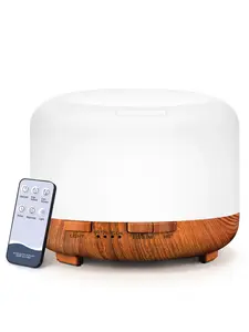 Diffuser, YIKUBEE Essential Oil Diffuser, 500ml Humidifier, Diffusers for Home, Aromatherapy Diffuser with Remote Control, Diffusers for Essential Oils Large Room
