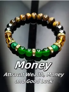 Natural Stone Bracelet Bangle, Elegant Bangle, Fashionable Bracelet, Attracts Wealth & Good Luck, Unisex Fashion Accessory, Perfect Gift for Men Women, Daily Wear Jewelry