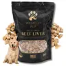 Freeze-Dried Beef Liver Dog Treats, Single-Ingredient High-Protein Training Snacks