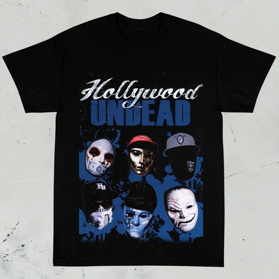 Hollywood Undead Hollywood Forever Tour Graphic Shirt American Tragedy Vintage Music Lover Tee HY5689