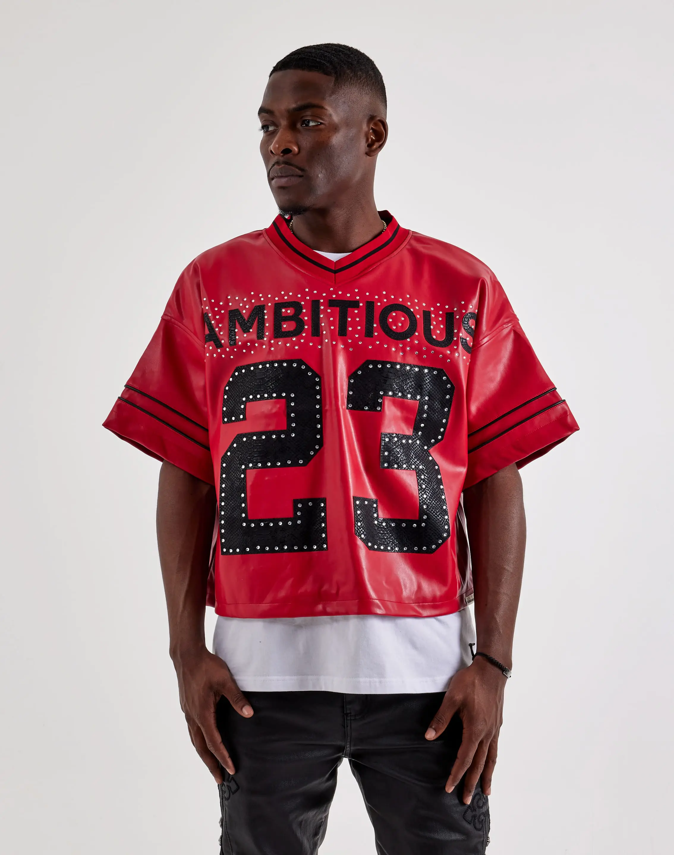 Mens Kindred Ambitious V-Neck PU Tee