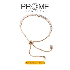 （X181）Tennis Chain Zircon Adjustable Bracelet Fashionable Design, Ideal for Women’s Daily Wear, Perfect Gift（new）